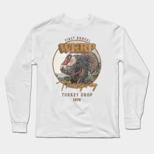 Vintage WKRP Turkey Long Sleeve T-Shirt